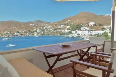 Image de Patmos-Maisons Villa Romantica à quelques mètres de la mer, vue imprenable