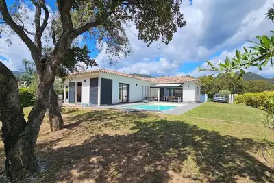 Image de Superbe Villa climatisée Piscine Chauffee -Proche Plage Pinarello - 8à 10 P- 3sdb