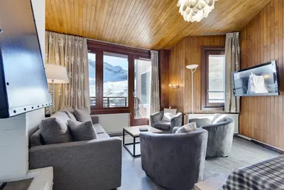 Image de Tignes Val Claret 4 pièces Duplex 6/8 pers avec Wifi