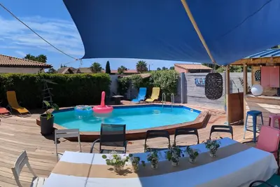 Image de Villa avec piscine proche Méditerranée et étang de thau