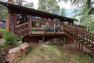 Image de Chalet de montagne historique rustique par Pikes Peak