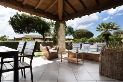 Image de Familles Villa Avec Jardin PRIVÉ, 3 Chambres, Proche la plage de sable