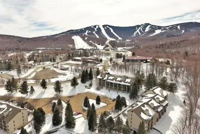 Image de Pinnacle C16 est le condo familial parfait. Avec deux chambres et deux salles de bain, il y a beaucoup d'espace pour tout le monde. Le petit spa dispose d'un grand bain à remous et d'une piscine. Il y a aussi un petit bar vendant de la bière, du vin. . .