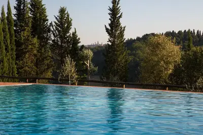 Image de Casa Laura dans la campagne de San Gimignano