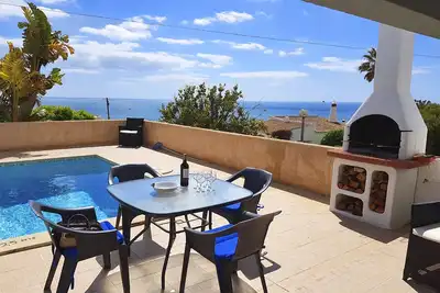 Image de Villa individuelle avec 2 chambres, piscine privée et vues panoramiques spéciales sur la mer