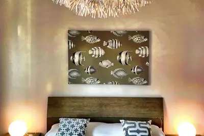 Image de grand et lumineux appartement à 200 mètres de la mer