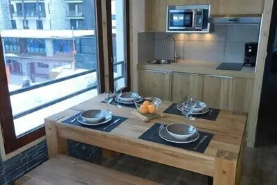 Image de Appartement standing, 6 pers, calme, veritable skis aux pieds face grande motte