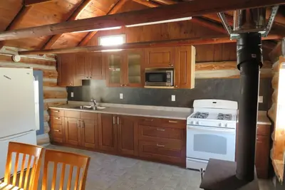 Image de Cabanes rustiques au bord du lac