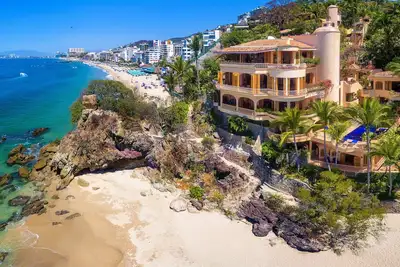 Image de Villa Estrella Mar - Villa de luxe en bord de mer près de la vieille ville Pv avec personnel et piscine