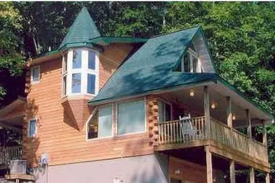 Image de Incroyables scènes de rivière de la peluche et confortable Loft Chambre