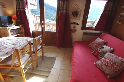 Image de Studio cosy au cœur de Champagny, pour 4 pers, balcon sud