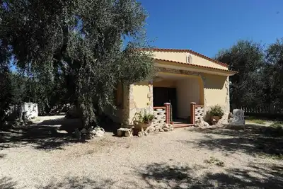 Image de entièrement clôturé villa entourée d'une Agrumeto fantastique