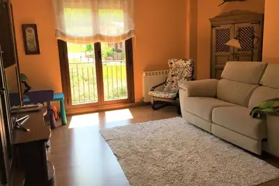 Image de El Rinconcito de Valgañón, à côté d'Ezcaray, surplombant la montagne