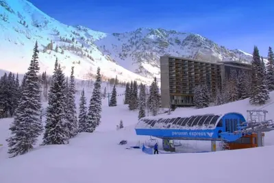 Image de Le CliffClub à Snowbird: Ski dans l'unité Ski Out Resort Pinnacle