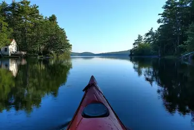 Image de Ski Shawnee Peak & Sunday River, maison de vacances magnifiquement rénovée.