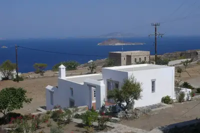Image de Chora villa 1 avec vue sur la mer unique
