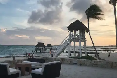 Image de 10-17 août Gr Lux 1 Br / 1. 5ba Villa, Riv Maya 6 couchages + 2 ch sous 12, 5 Étoile