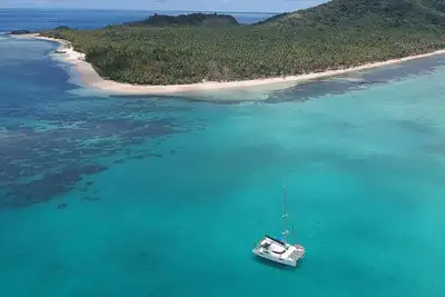 Bateau et petit-déjeuner privé Lux Catamaran Mamanuca et Yasawa Iles Fidji