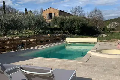 Image de Très joli charmant mas Provençal, piscine privée,