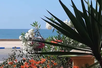 Dar Bouazza : Jolie villa traditionnelle vue sur l'océan