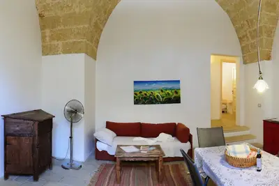Image de Lodge Ponente 4 / 5p avec cuisine, à Masseria avec piscine partagée dans le Salento