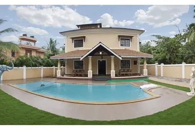 Image de Villa 7 chambres avec piscine privée - 2 minutes à pied de la plage de Calangute