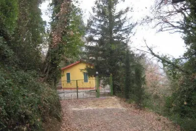 Image de Chalet romantique et paisible - une chambre à coucher, terrasse panoramique couverte barbecue