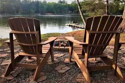 Image de Cabine fraîchement rénovée sur la baie ouest de Little Saint