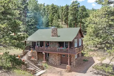 Image de Cabine Estes Park, pour 11 personnes, sur les grnds du Ymca des Rocheuses, vue mtn