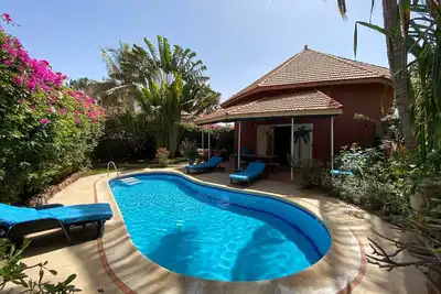 Villa piscine privée, Résidence Safari Village, plage privée a 200 m.