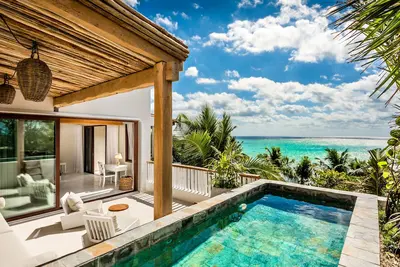 Villa La Semilla - Villa de luxe en bord de mer à Tulum avec service de chef