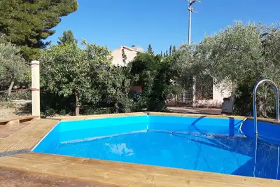 Image de romantique chalet rustique