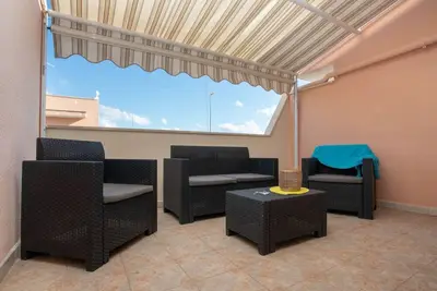 Image de Appartement de vacances à Torre Lapillo, 2 chambres, terrasse équipée