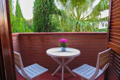 Image de Appartement dans maison mitoyenne avec terrasse et vue panoramique, 2 pièces 4 personnes