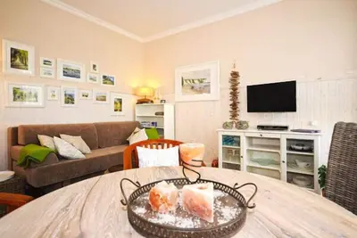 Image de Sans barrière 2 chambres non fumeur appartement avec cheminée sel et quatre lits 2, 20m longues