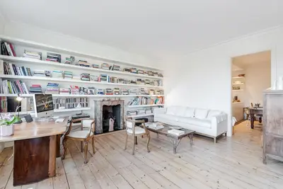 Image de Grand appartement élégant de 2 chambres à Chelsea