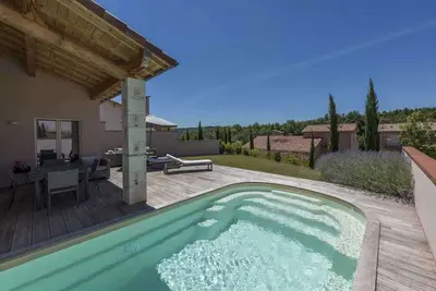 Villa Corduriès - climatisation & Piscine chauffée dans le Domaine du Château – Iii