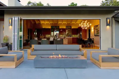 Image de Vue sur l'océan, paisible, amusant, maison familiale