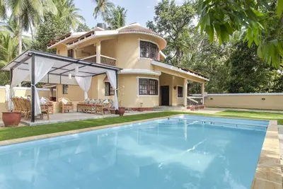 Image de Remises sur la mousson à la Villa Calangute Phase 4, près de la plage et du restaurant Calangute