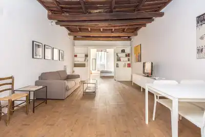 Image de Vicoloft - Appartement open space de 60m2 situé dans le vieux quartier du Trastevere