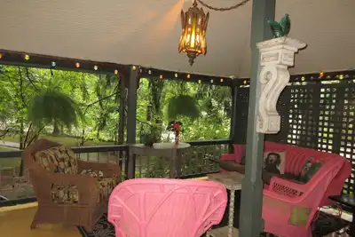 Image de Chalet historique datant des années 1920 près de Pa. Hollandais, comté de Lancaster & Hershey, Pa