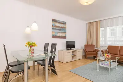Image de appartement spacieux avec 2 chambres idéal pour les familles