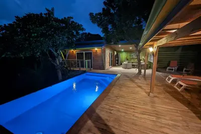 Image de Villa Ti-Pêcheur 5*, Riflet, plage de la Perle, Deshaies, Guadeloupe