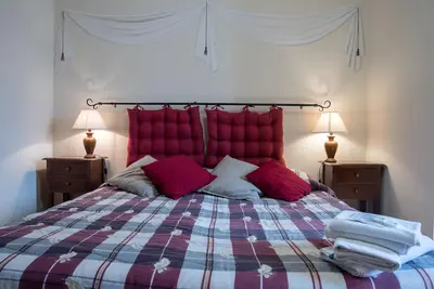 Image de Chambre Double Avec Climatisation En B & B, Près Du Centre Ville
