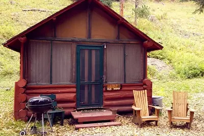 Image de Elkhorn Cabine avec Porche de couchage