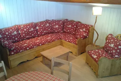 Image de Skis aux pieds Appartement Crocus, votre location de vacances à Megeve, 4/6 p