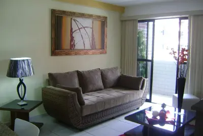 Image de Bel appartement entièrement meublé sur la belle plage de Ponta Verde!