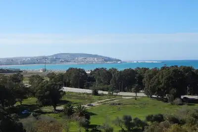 Image de Magnifique vue panoramique sur mer de Tanger