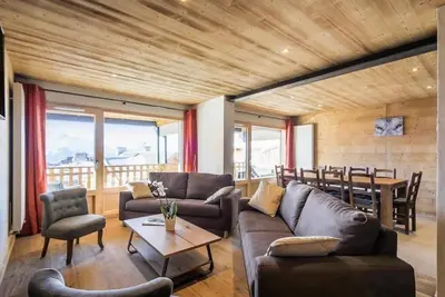 Image de Alpe d Huez centre, La Géode, grand appt, 10pers, 4 chambres, Les Chamois