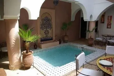 Image de Riad Ailen, véritable Riad situé dans la Médina de Marrakech avec piscine patio